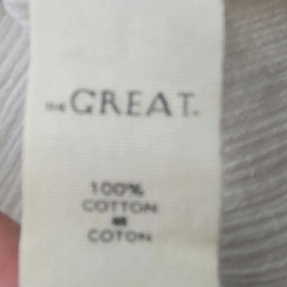 The GREAT Traveler embroidered peasant top cream Size 0 =XS - Picture 8 of 9